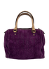 Andy Small, 290&euro;, Bolso, Morado, Cuero - Ante, Vista frontal